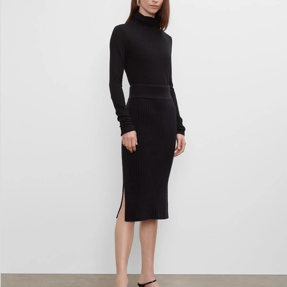 Multi-Rib Tube Skirt - New With Tags - NEVER WORN - Black